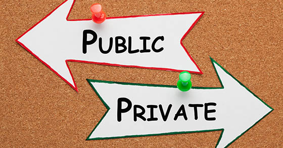 Private Versus Public Concept